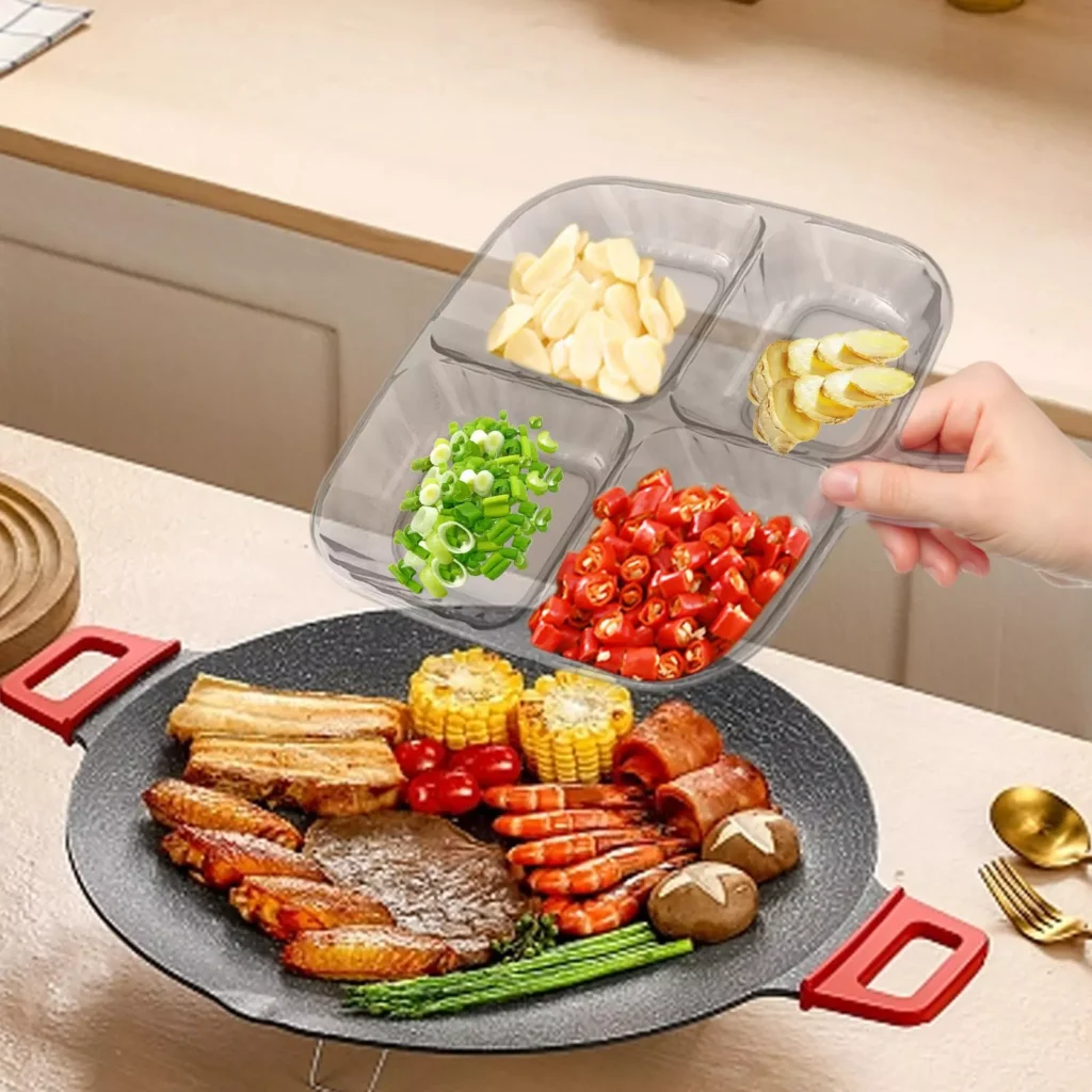 Multi-purpose Compartment Side Plate