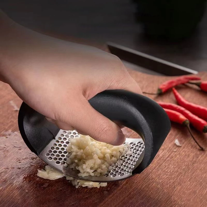 Steel Garlic Press Crusher