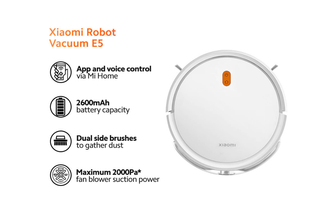 Xiaomi Robot Vacuum E5 Vacuum Cleaner