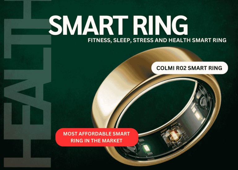 The most affordable Smart Ring – COLMI R02 Smart Ring